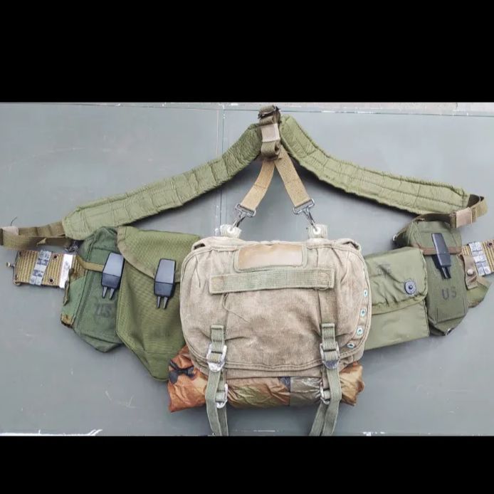 米軍実物 Y型サスペンダー個人装備セット