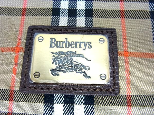 □新品□未使用□ Burberrys バーバリーズ ノバチェック キャンバス