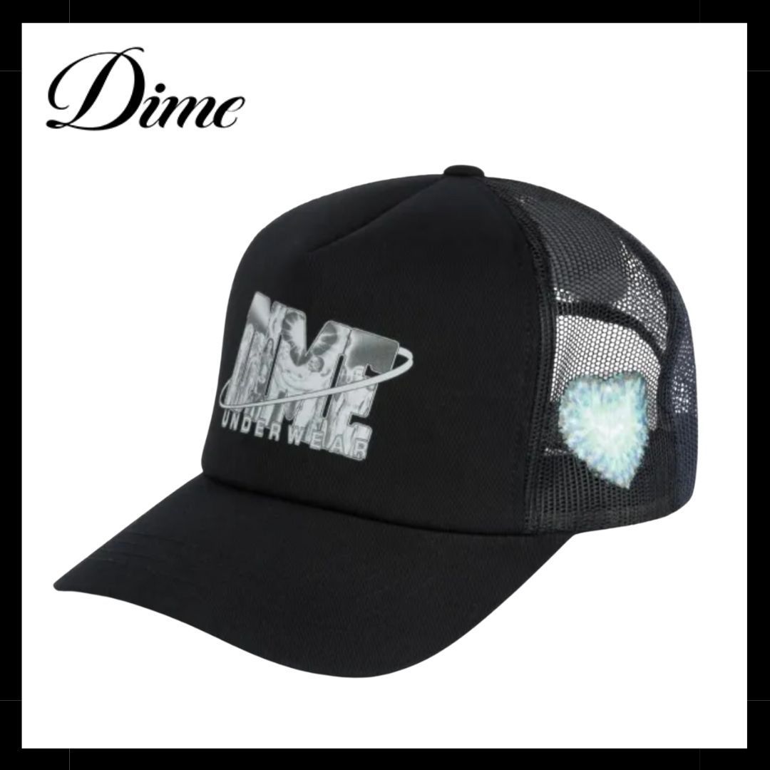 Dime ダイム Cosmic Trucker Cap / Black トラッカー/メッシュ