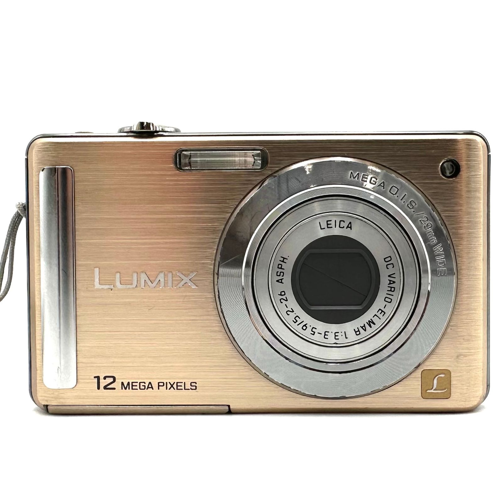 動作確認済 Panasonic FS25 ゴールド LUMIX デジタルカメラ