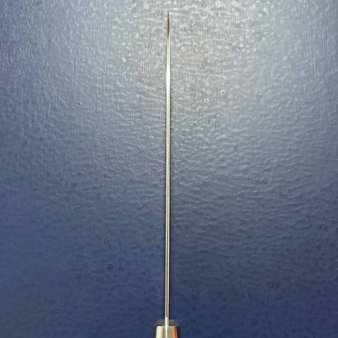 訓平作 牛刀 黒合板柄 槌目ダマスカス V金10号 VG10 越前打刃物 増谷刃物 SKLAD-KIRPICHA_RU