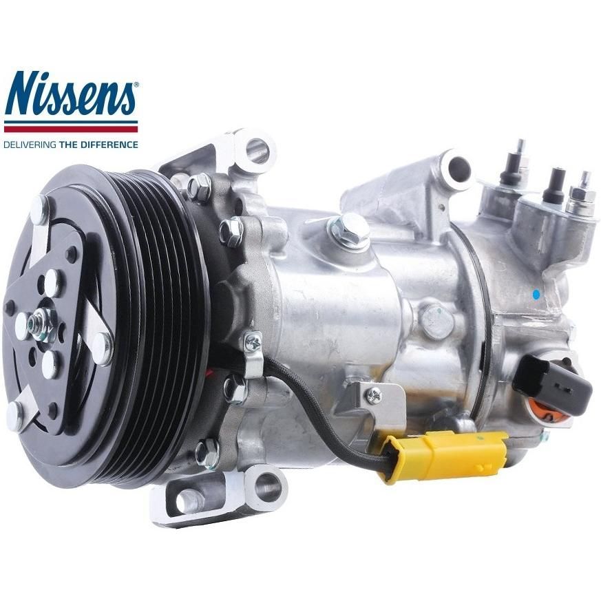 M's】 プジョー 207 208 307 308 508 NISSENS エアコンコンプレッサー