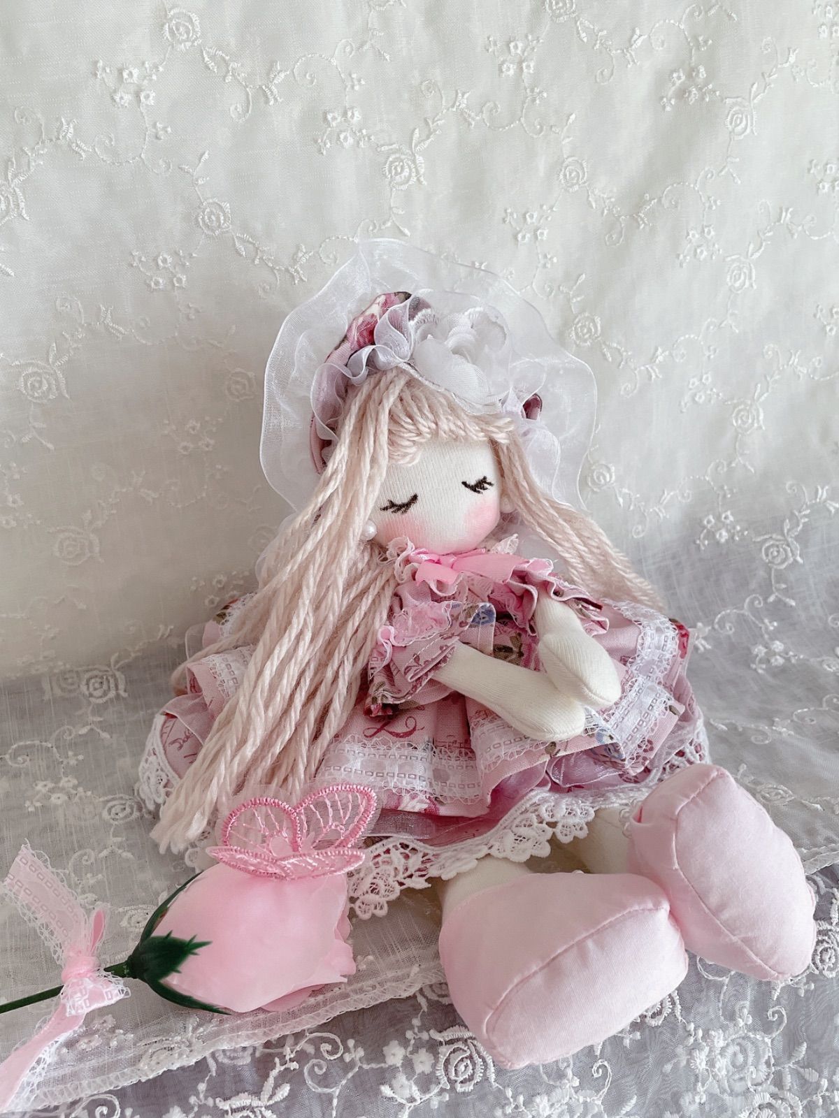 カントリードール 手作り人形 ハンドメイドドール