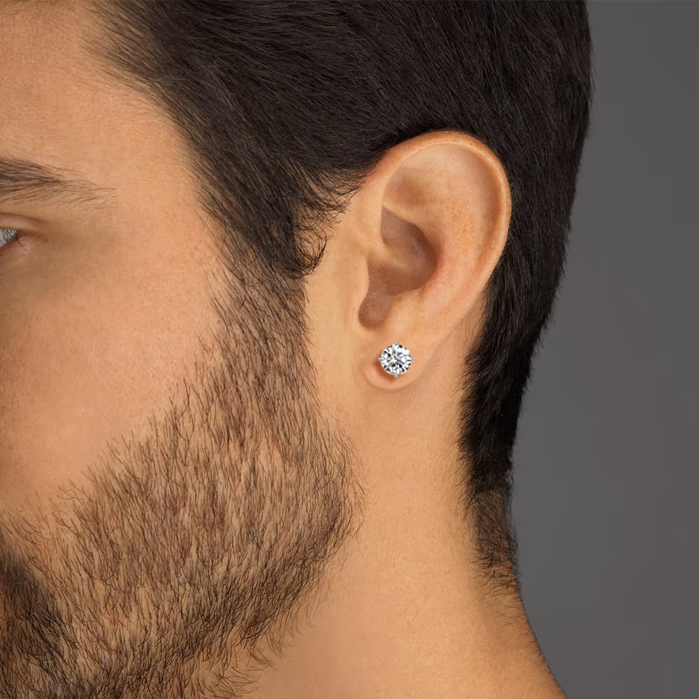 スワロフスキー一粒ピアス(6mm、4爪) スワロフスキー一粒ピアス(6mm、4爪)