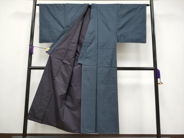 平和屋着物□極上 男性 本場大島紬 アンサンブル 100亀甲 総詰め 久保  