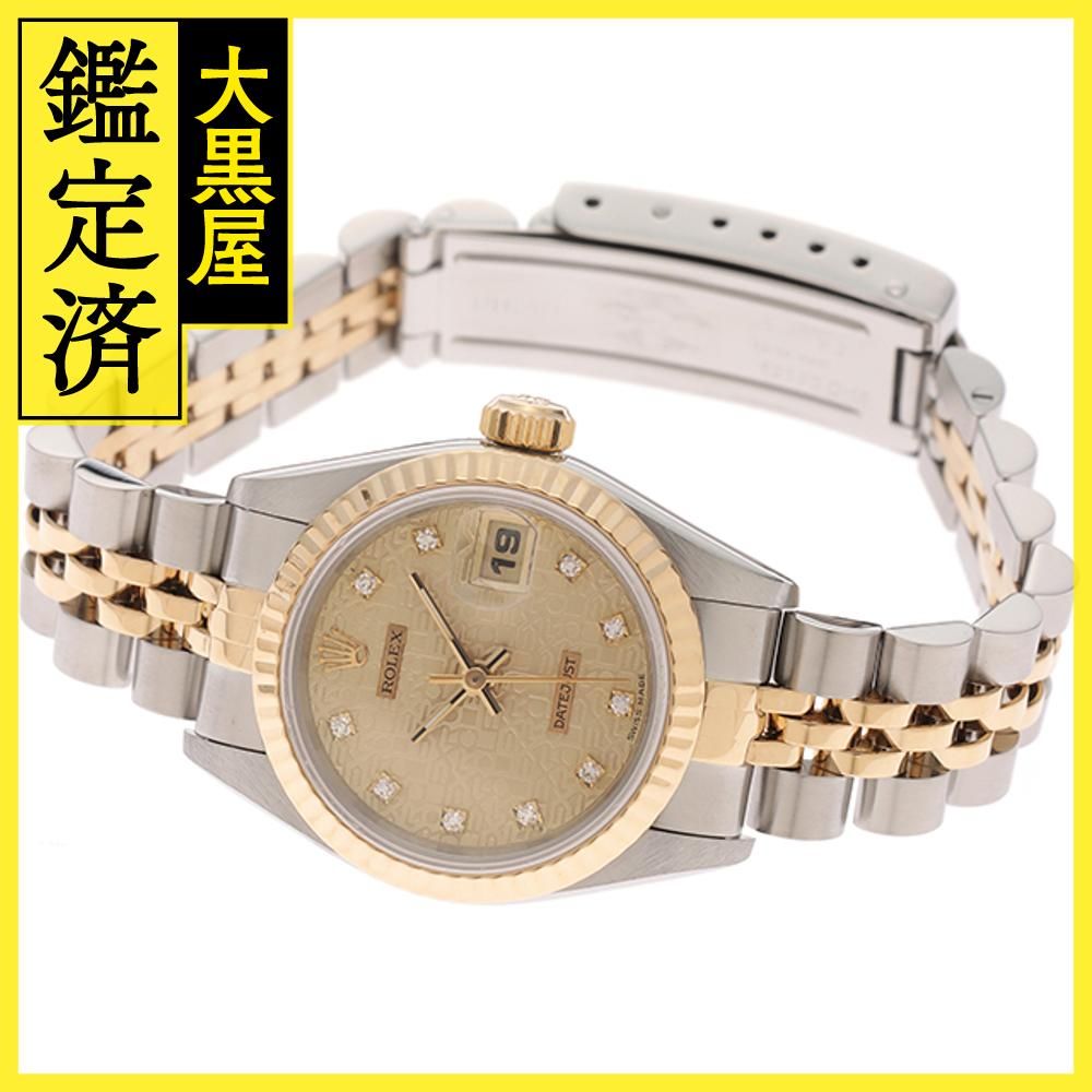 W番 ROLEX ロレックス 腕時計 デイトジャスト26 69173G 彫り ...