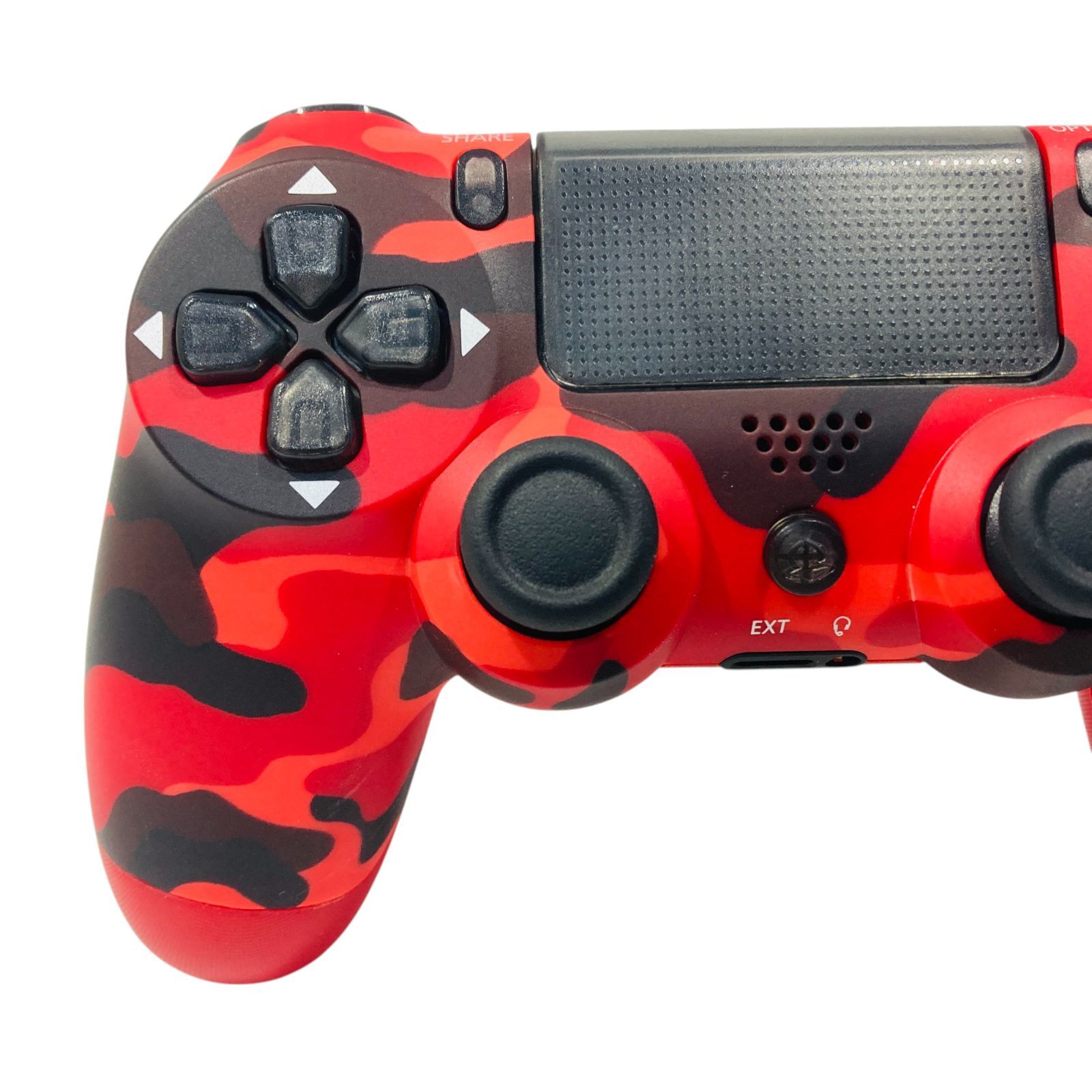 レッドカモフラージュ風 DUALSHOCK4