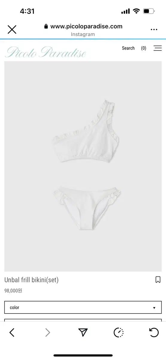 ザリーズ ビキニ ピコラパラダイス 水着買います