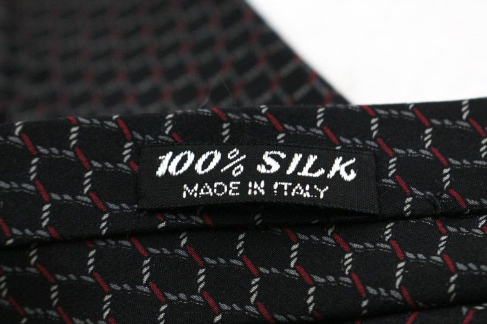 ステファノリッチ ブランドネクタイ プリーツ加工 ストライプ柄 ドット