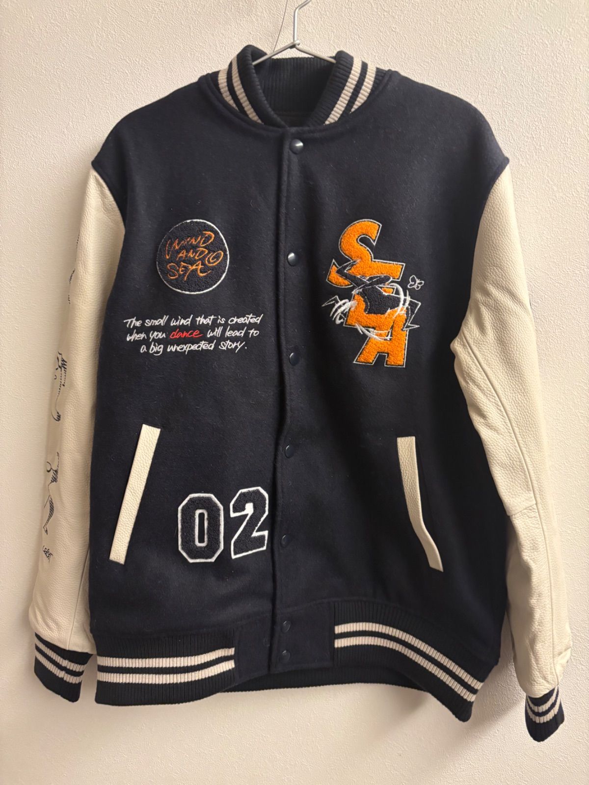 ジャケット・アウター LEEGET x WDS Varsity Jacket LEEGET x WDS Varsity Jacket – WIND AND SEA
