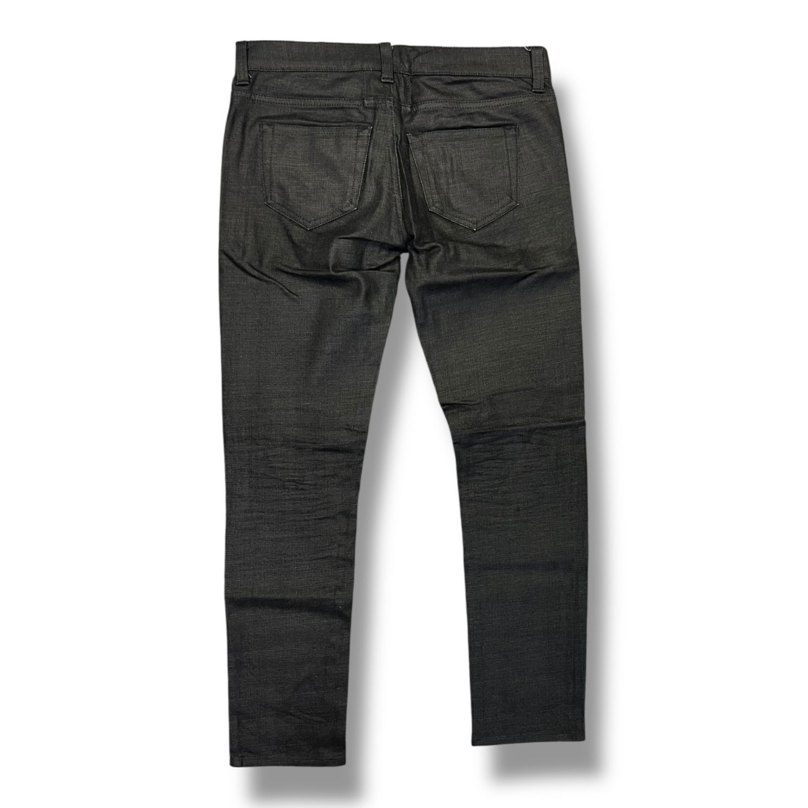 希少エディ期D01 SAINT LAURENT PARIS コーティングデニム 希少エディ期D01 SAINT LAURENT PARIS コーティングデニム