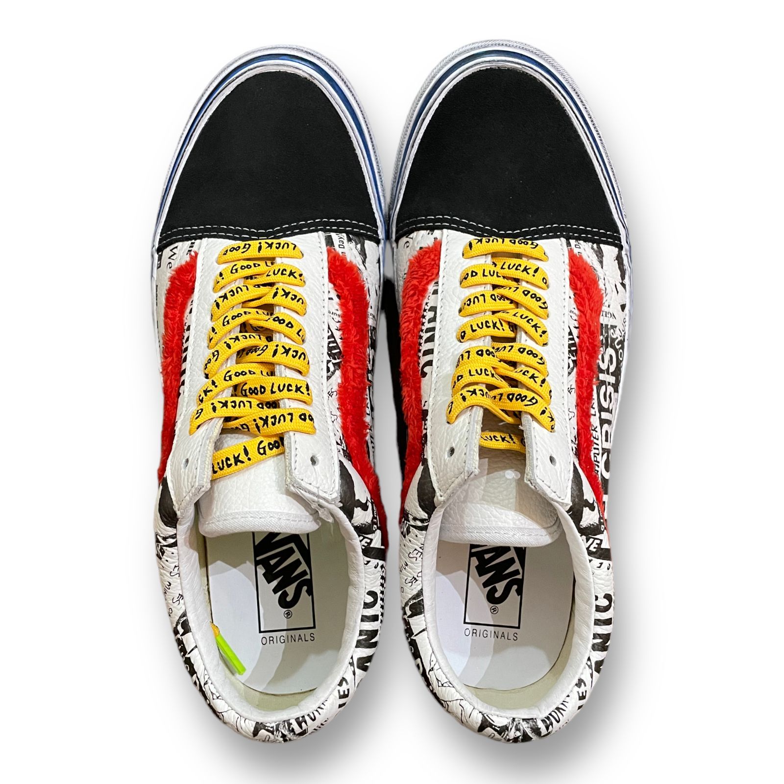 新品 GALLERY DEPT. Vault by VANS OG OLD SKOOL LX コラボ オールドスクール ボルト ギャラリーデプト  バンズ ヴァンズ VN0A4P3XBMW 28cm