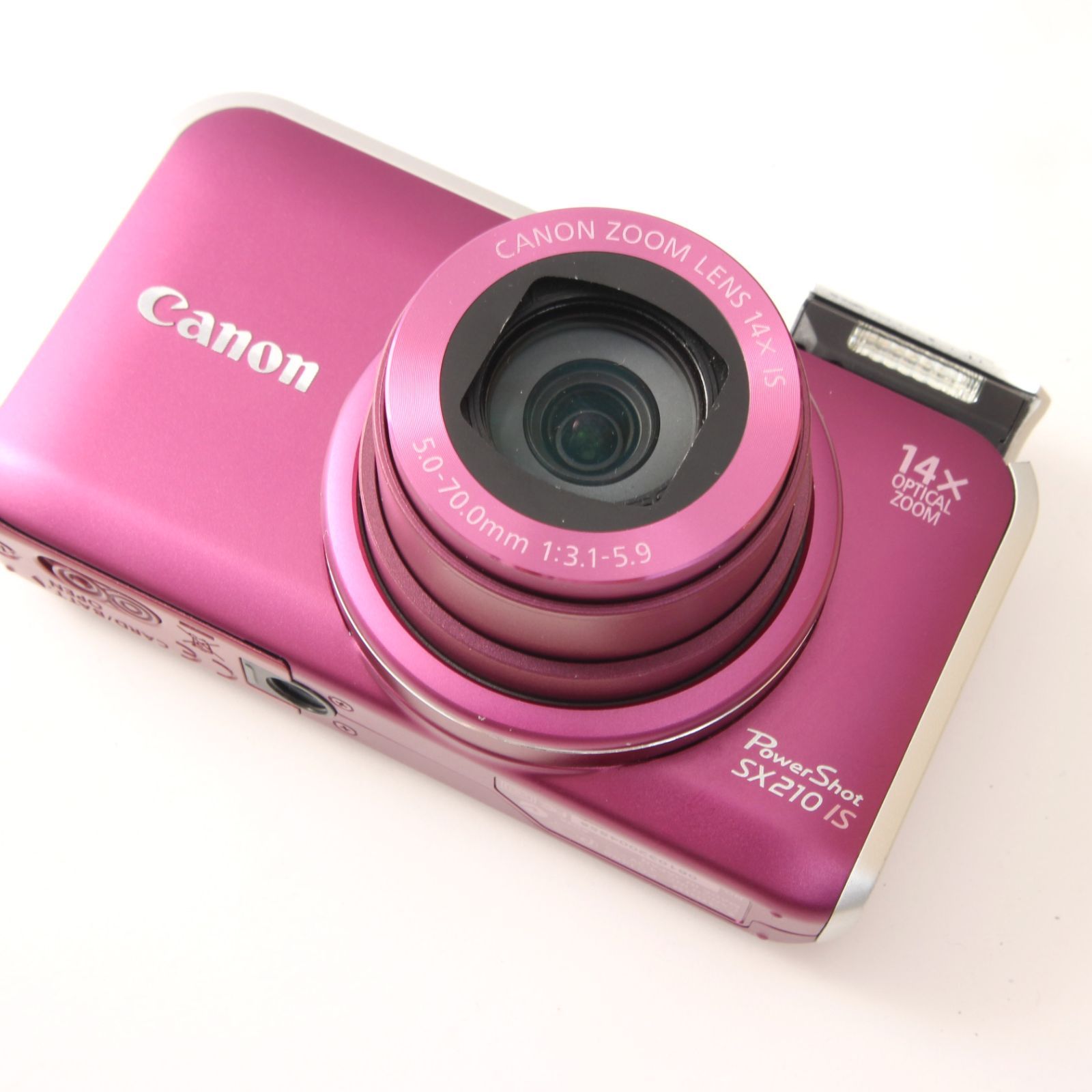 Canon キャノン PowerShot SX210 IS パープル コンパクトデジタル 