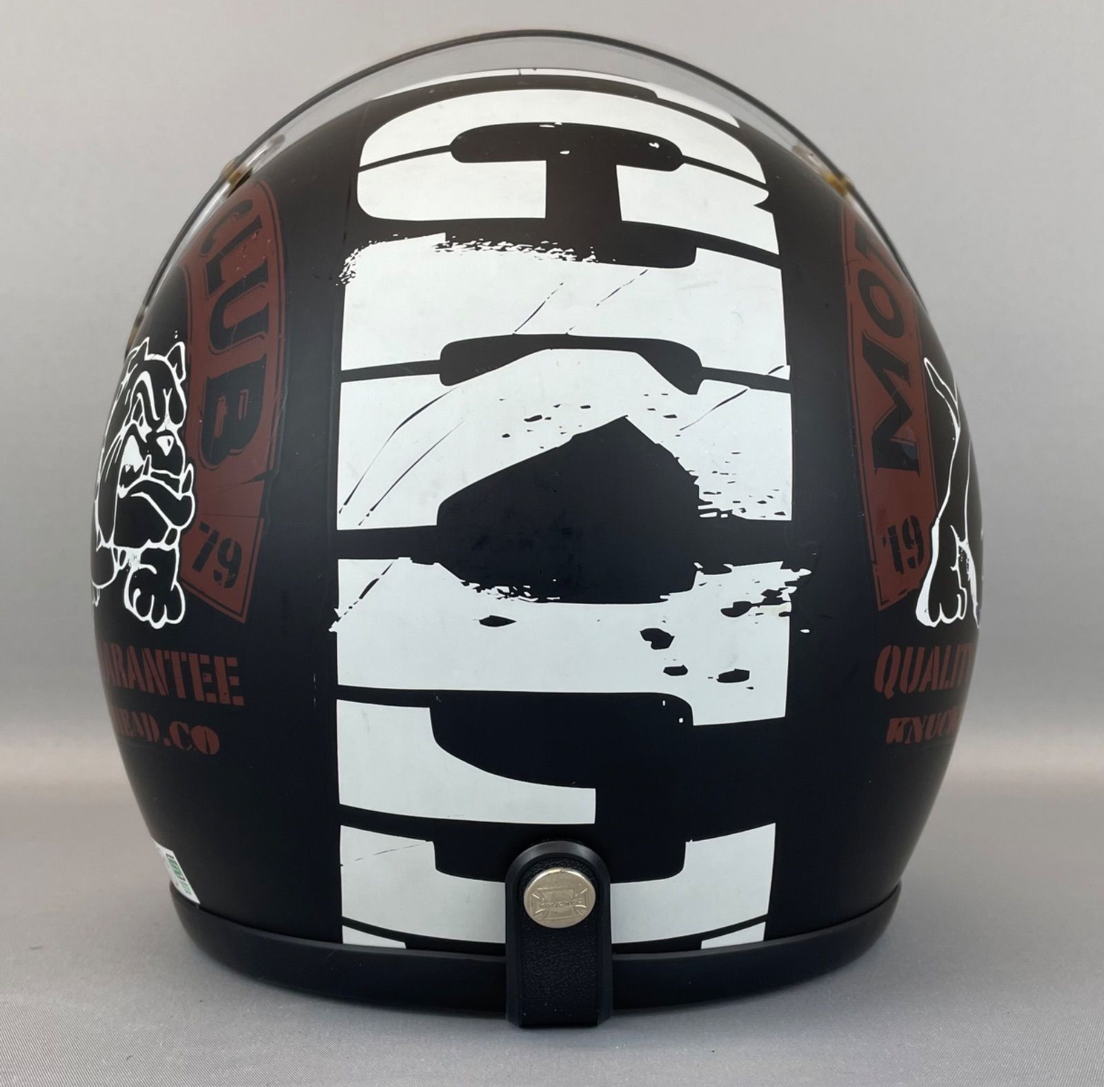 K27IA10 RIDEZ ライズ ブルドッグ ジェット ヘルメット KH-JB ナックル