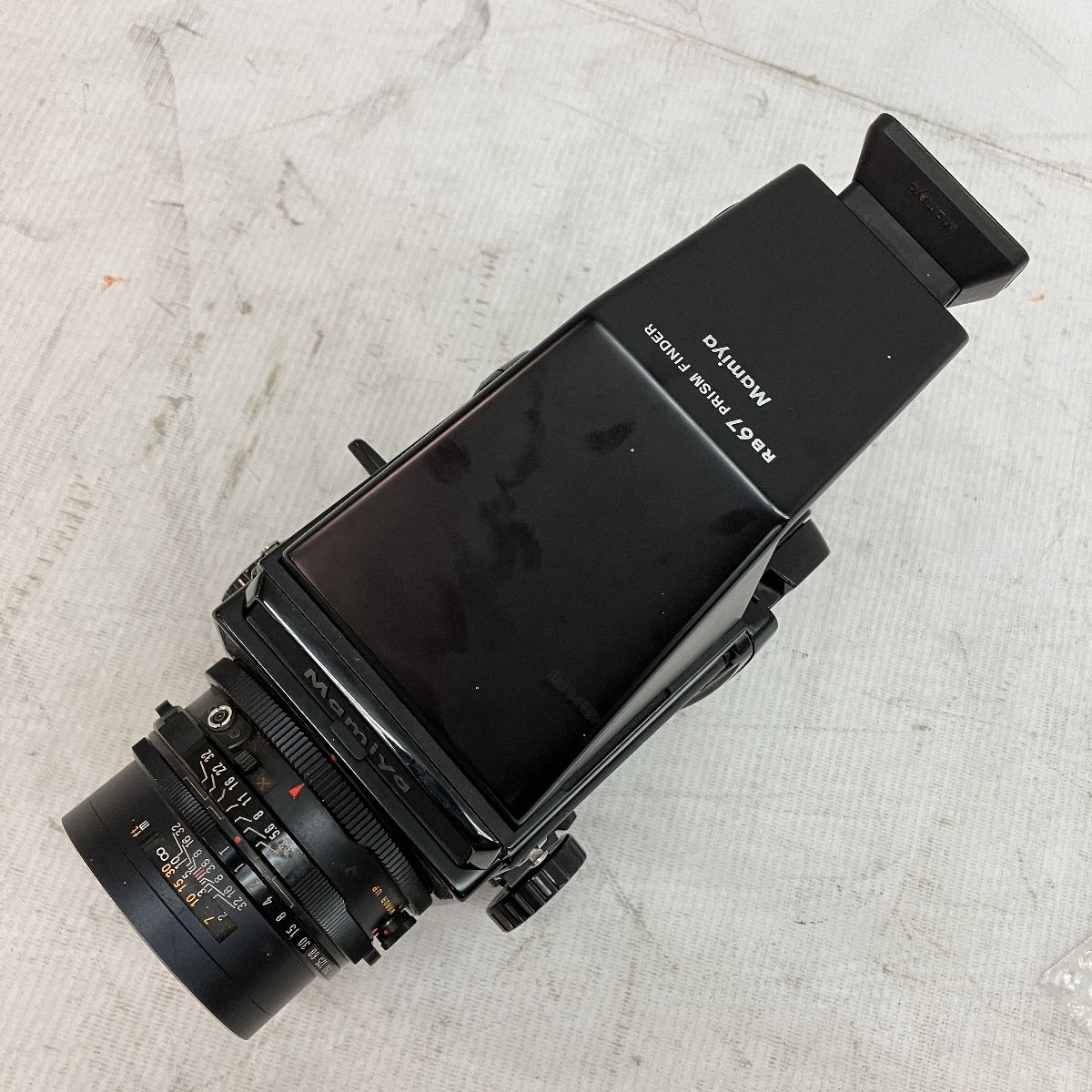 Mamiya RB67 PROFESSIONAL S SEKOR C 127mm F3.8 Prism Finder