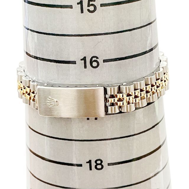 カスタム オマージュ デイトジャスト ゴールド 自動巻き ロレックス ROLEX デイトジャスト 69178G 金無垢 R番 レディース