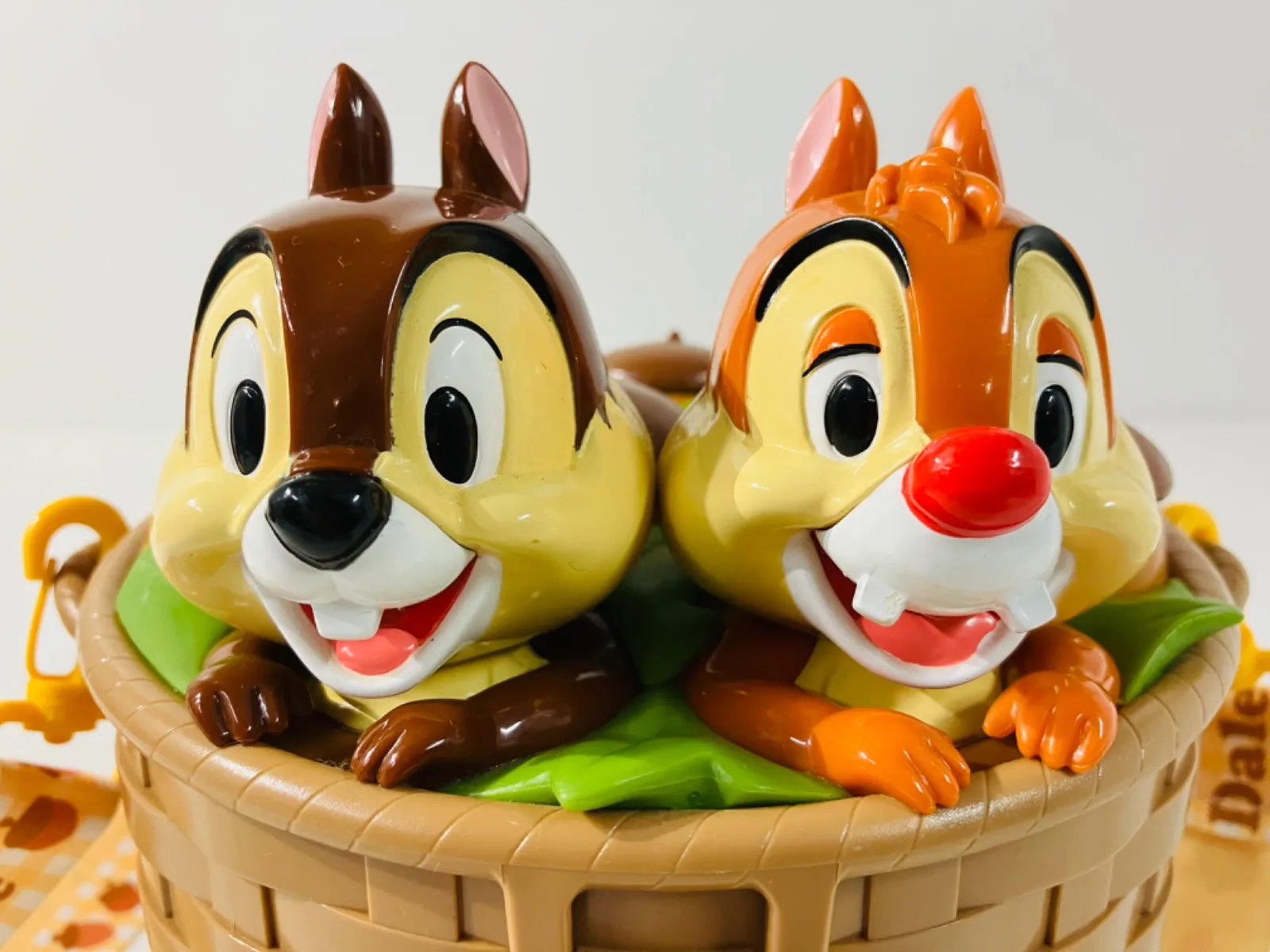 ダンボール発送 ディズニー チップとデール ポップコーンバケット 2個