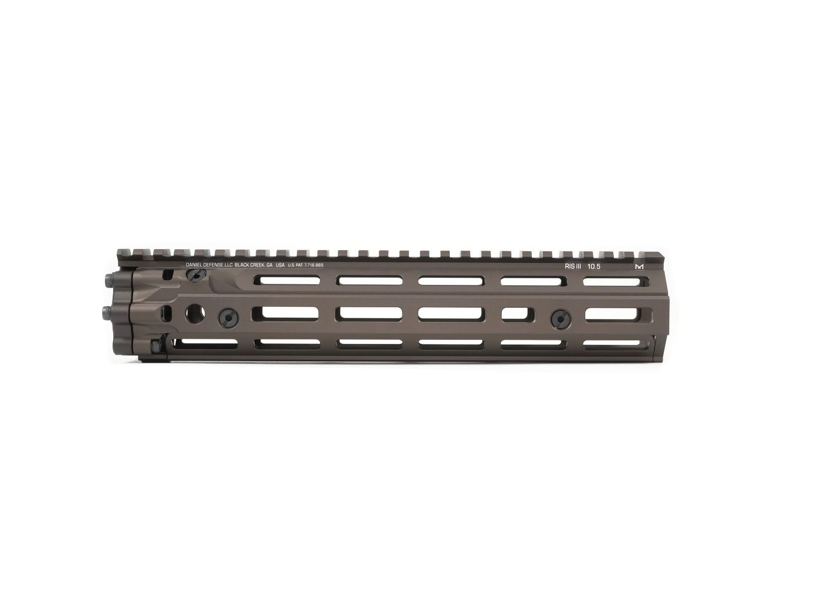 DANIEL DEFENSEタイプ MK18 RISIII Rail Interface System3 M-LOK ハンドガード FDE 10.5インチ