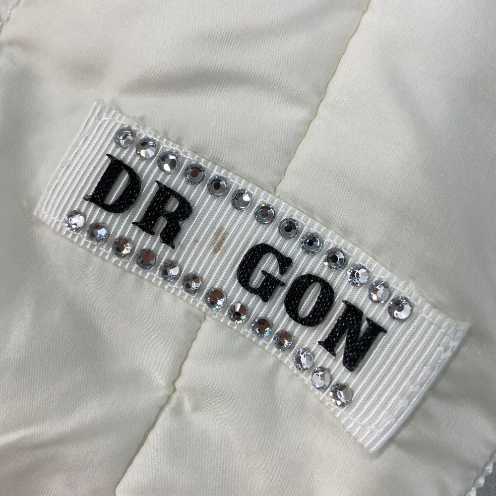 サイズ 2 DANCE WITH DRAGON ダンスウィズドラゴン ニット切替 裾ボア 中綿パンツ ホワイト系 240101522472 ゴルフウェア レディース ストスト WHITEMONARCHHOTEL_COM