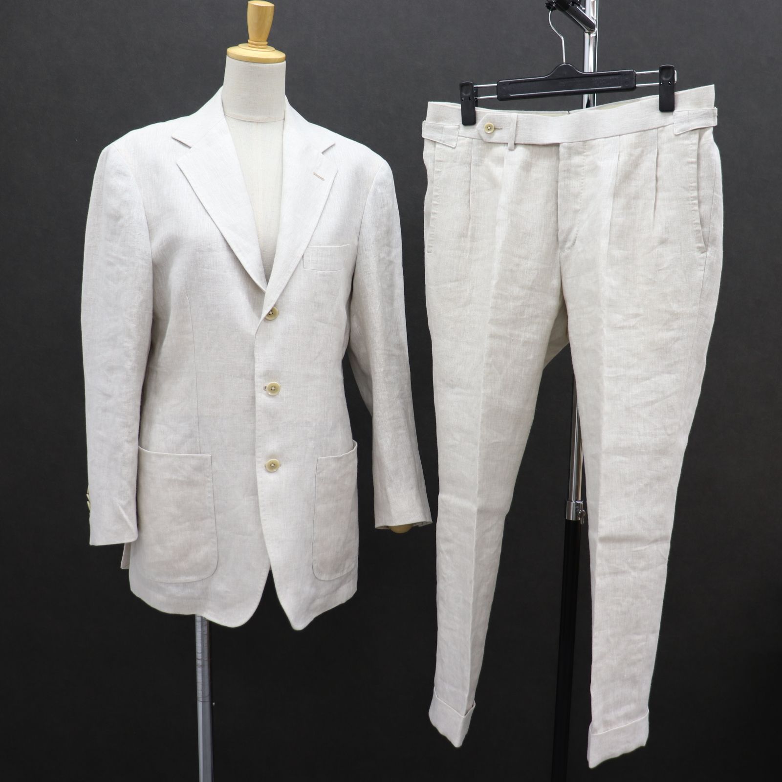 ITTXIIYWPM80 美品 RING JACKET リングヂャケット スーツ セットアップ 