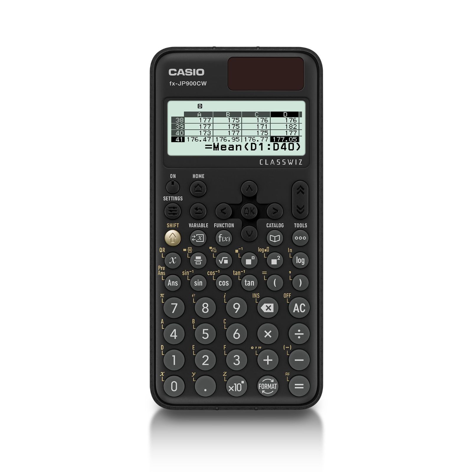 fx-JP900CW-N 関数 機能700以上 高精細 日本語表示 関数電卓 カシオ