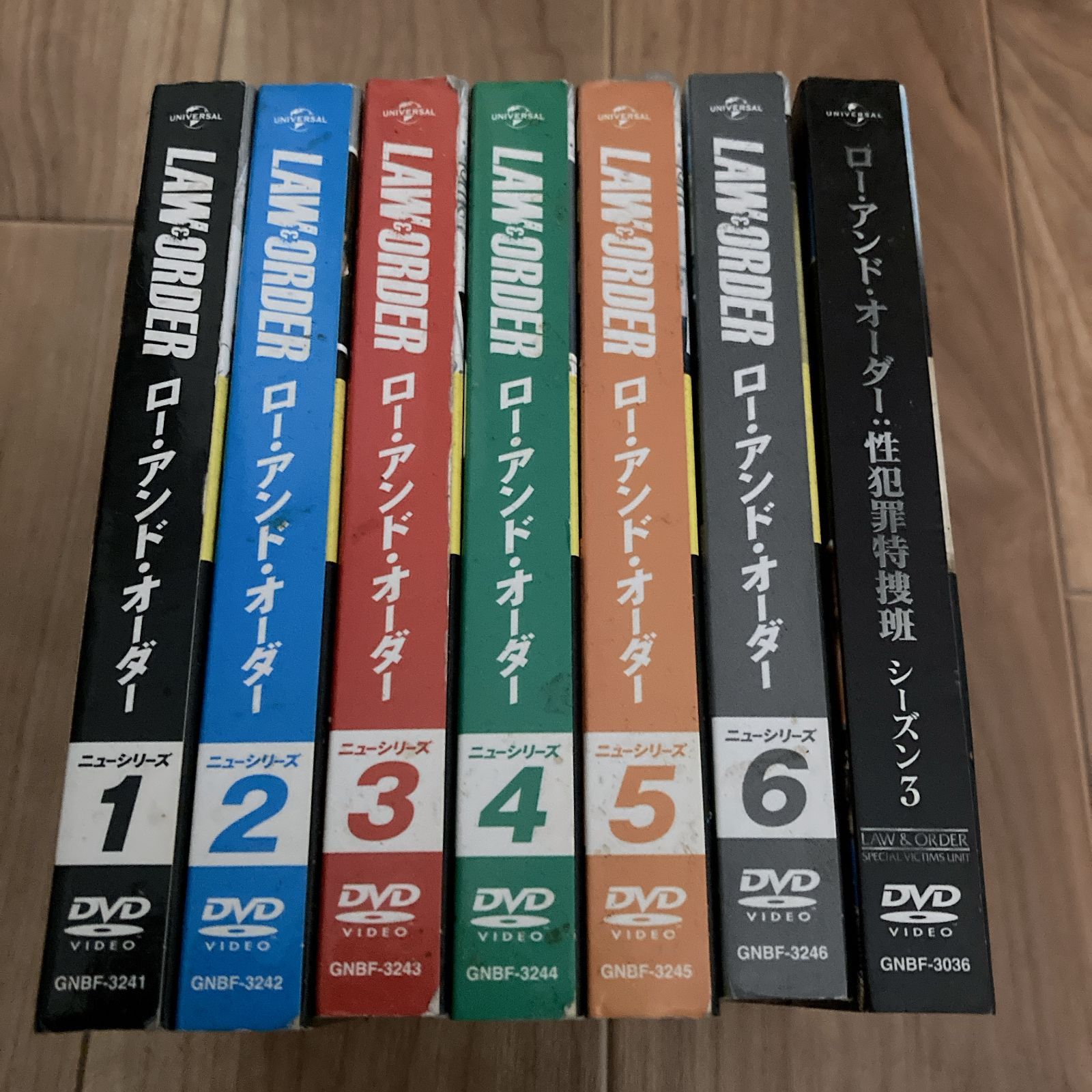 DVD LAW＆ORDER / ロー・アンド・オーダー＜ニューシリーズ1~6