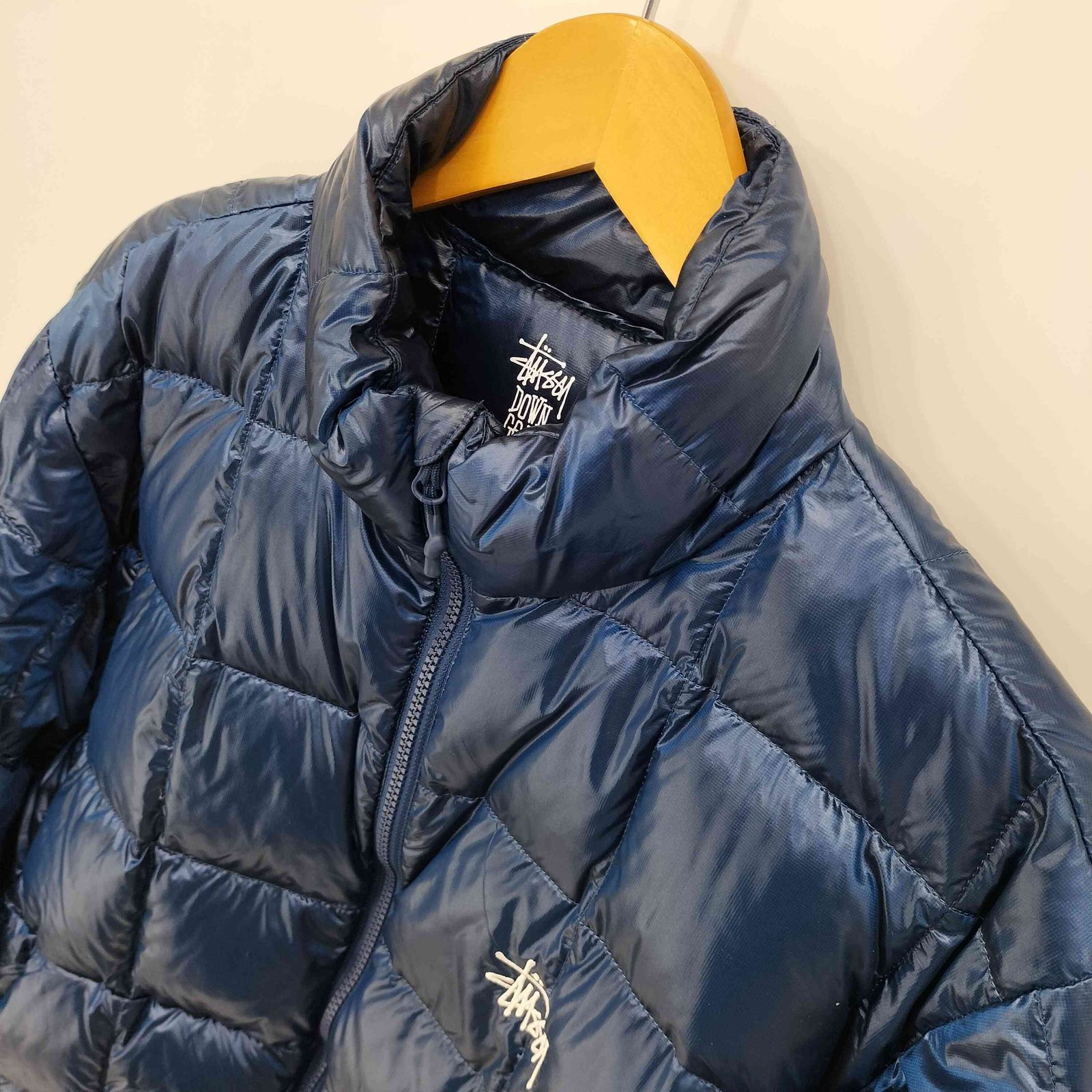 ステューシー Stussy 24AW Midweight Puffer ロイヤル ダウン 
