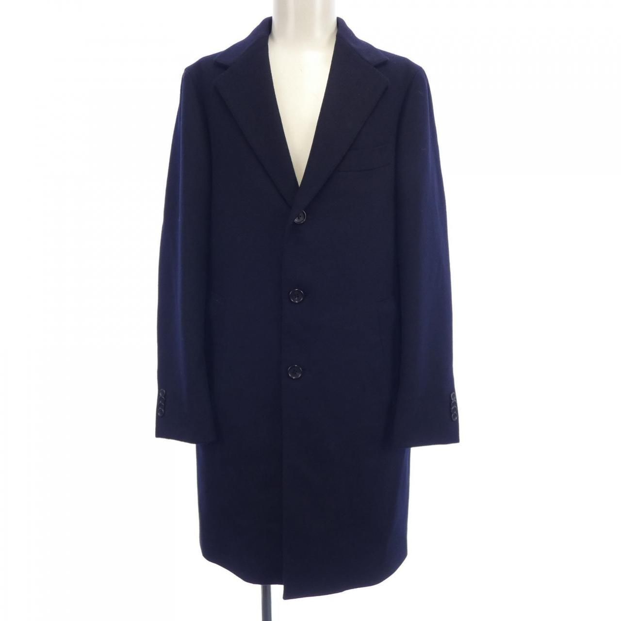 【未着用】ユナイテッドアローズ　ピークドラペル　ブラックコート UNITED ARROWS（ユナイテッドアローズ）の「<UNITED ARROWS