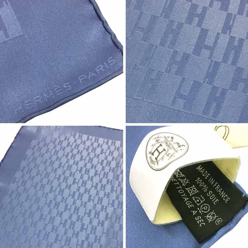 未使用 HERMES エルメス スカーフ カレ ポケットチーフ POCHETTE