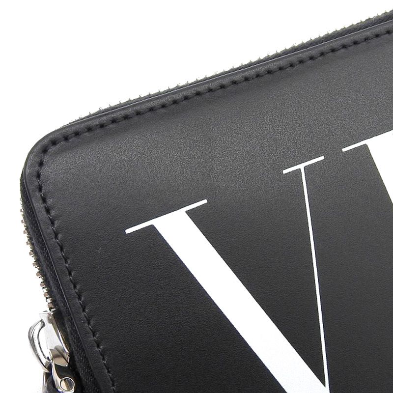 ヴァレンティノ VALENTINO ラウンドファスナー ロングウォレット VLTN  