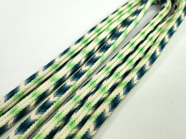 平和屋本店□極上 有職組紐道明 帯締め 丸源氏組 宮内庁御用 国立