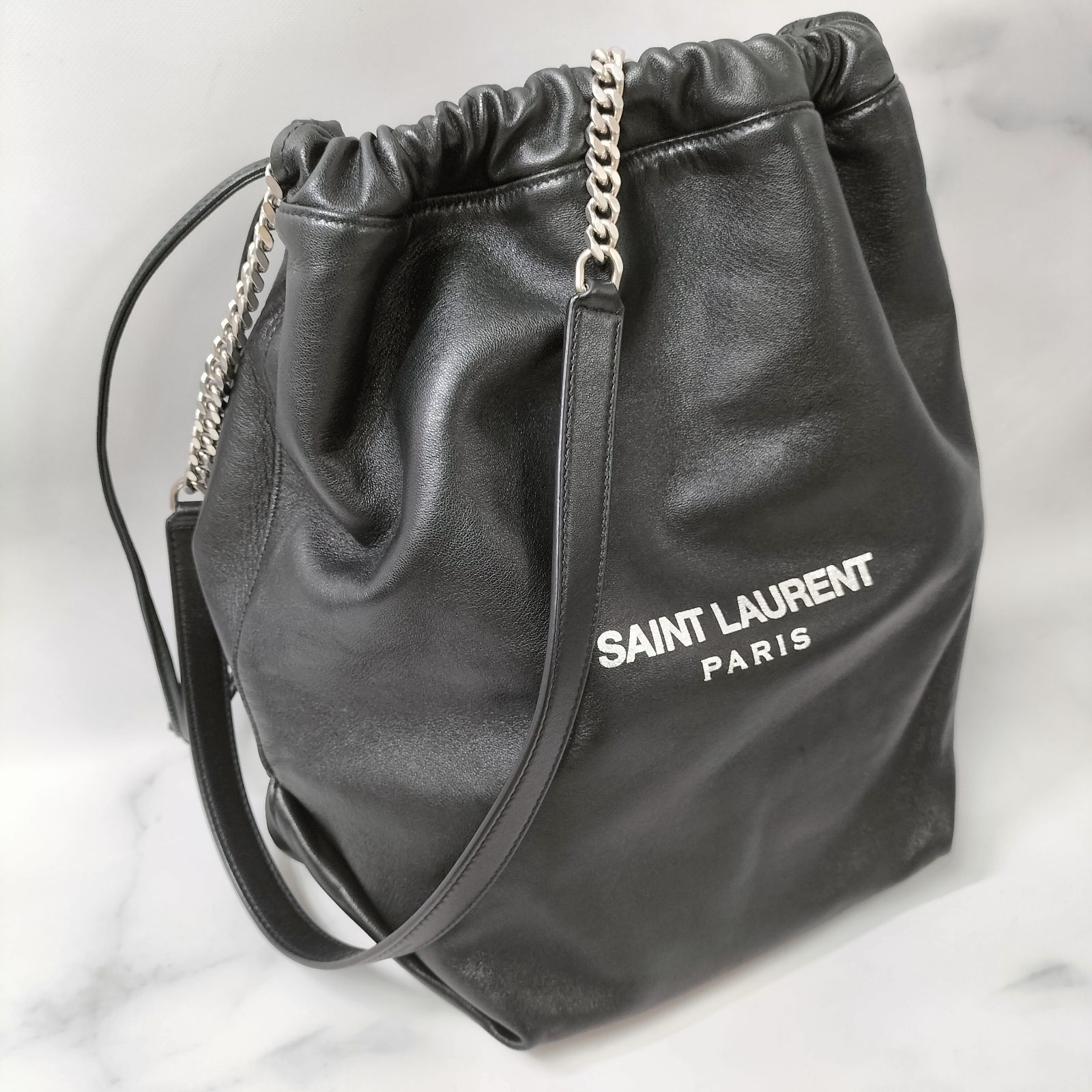 海外最新 新品、未使用 サンローラン SAINT LAURENT テディ ショルダー