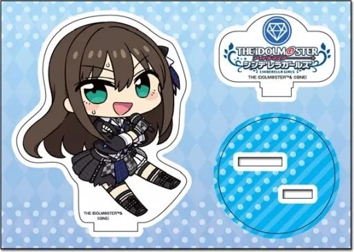 中古】アクリルスタンド・アクリルパネル 渋谷凛 ぺたん娘アクリル