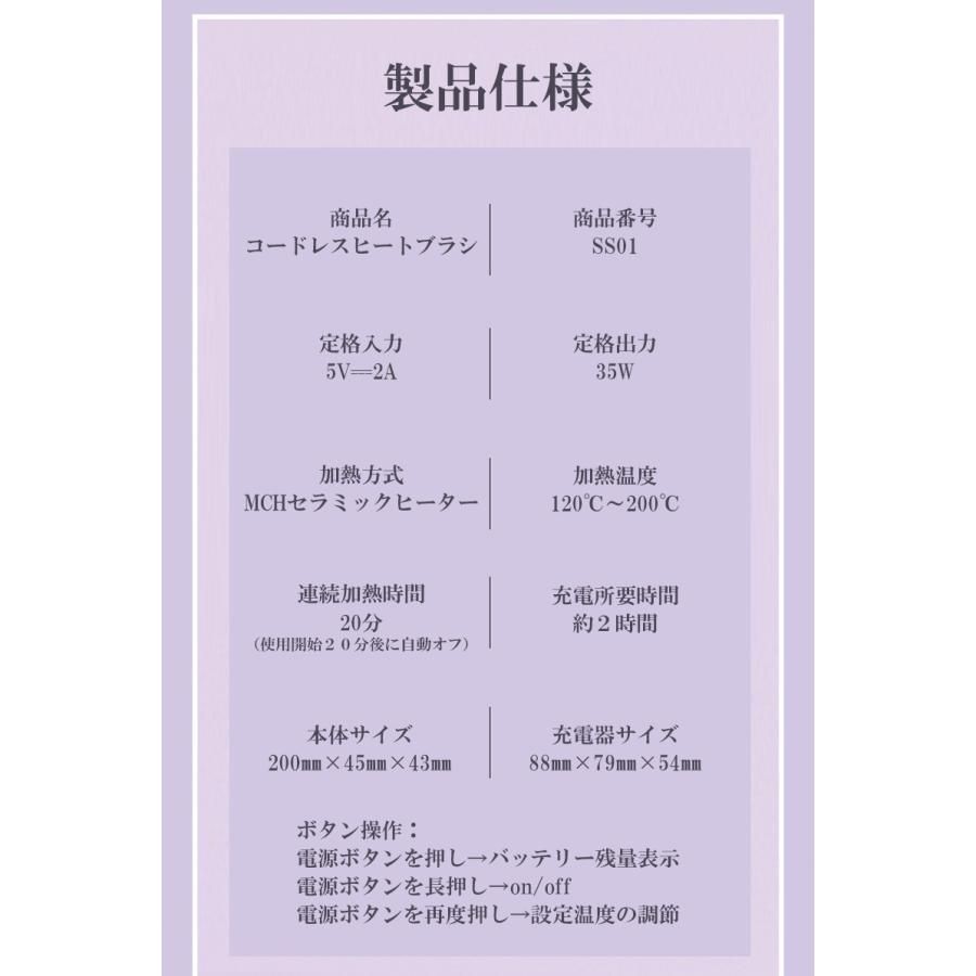 ヘアアイロンブラシ