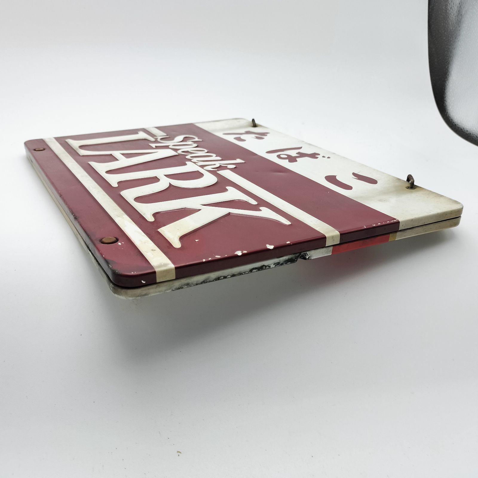 たばこ 両面看板 フィリップモリス & speakラーク 金属看板 - メルカリ