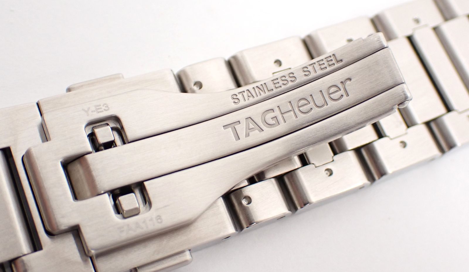 美品 TAG Heuer(タグホイヤー) 替えベルト FT6157 SS ステンレス