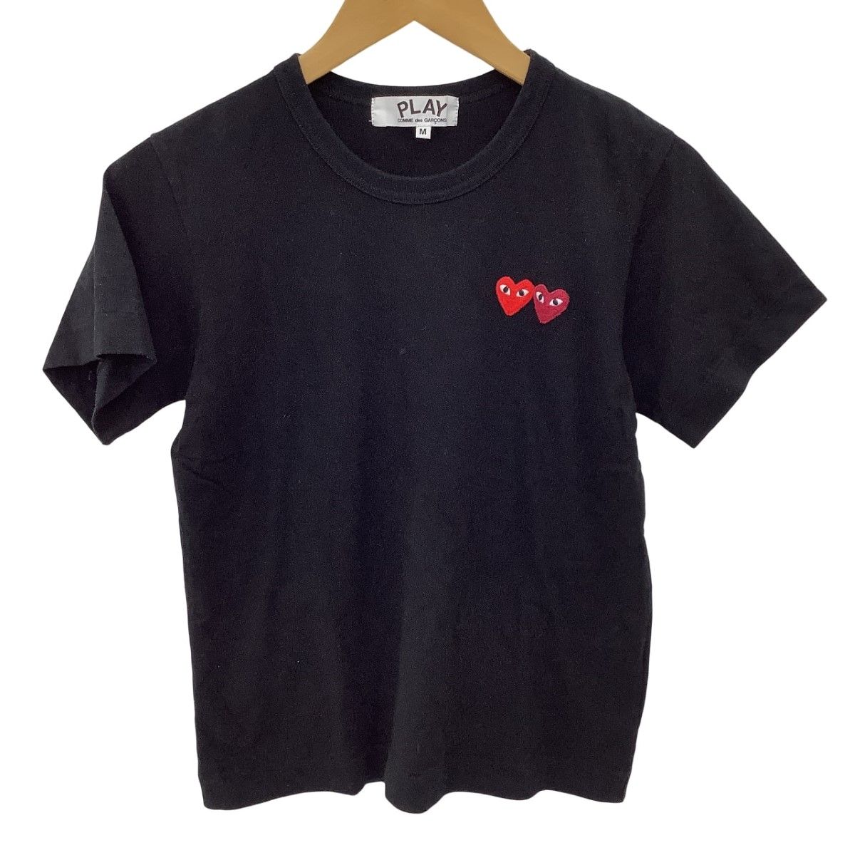 コムデギャルソン ブラック Tシャツ Mサイズ BLACK COMME des GARCONS 新品 ブラック コムデギャルソン x