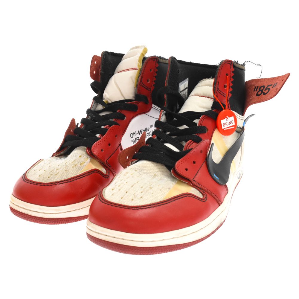 NIKE (ナイキ) ×OFF-WHITE THE 10: AIR JORDAN 1 CHICAGOオフホワイト