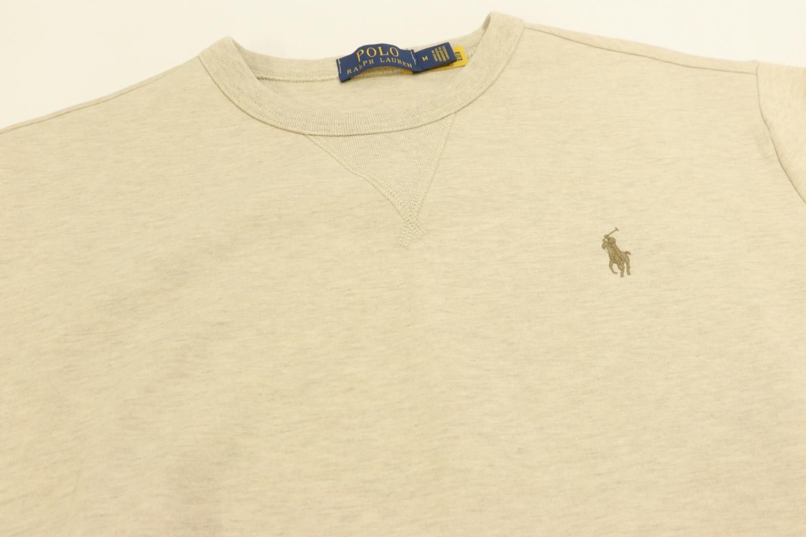 中古】 POLO RALPH LAUREN メンズTシャツ M スウェットTシャツ