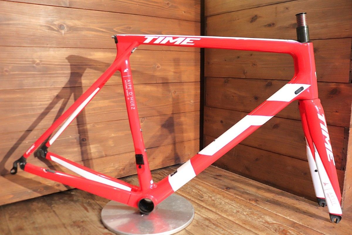 タイム TIME アルプデュエズ ALPE D’HUEZ 01 AKTIVフォーク 2018 Mサイズ カーボン ロードバイク フレームセット 東京南麻布店
