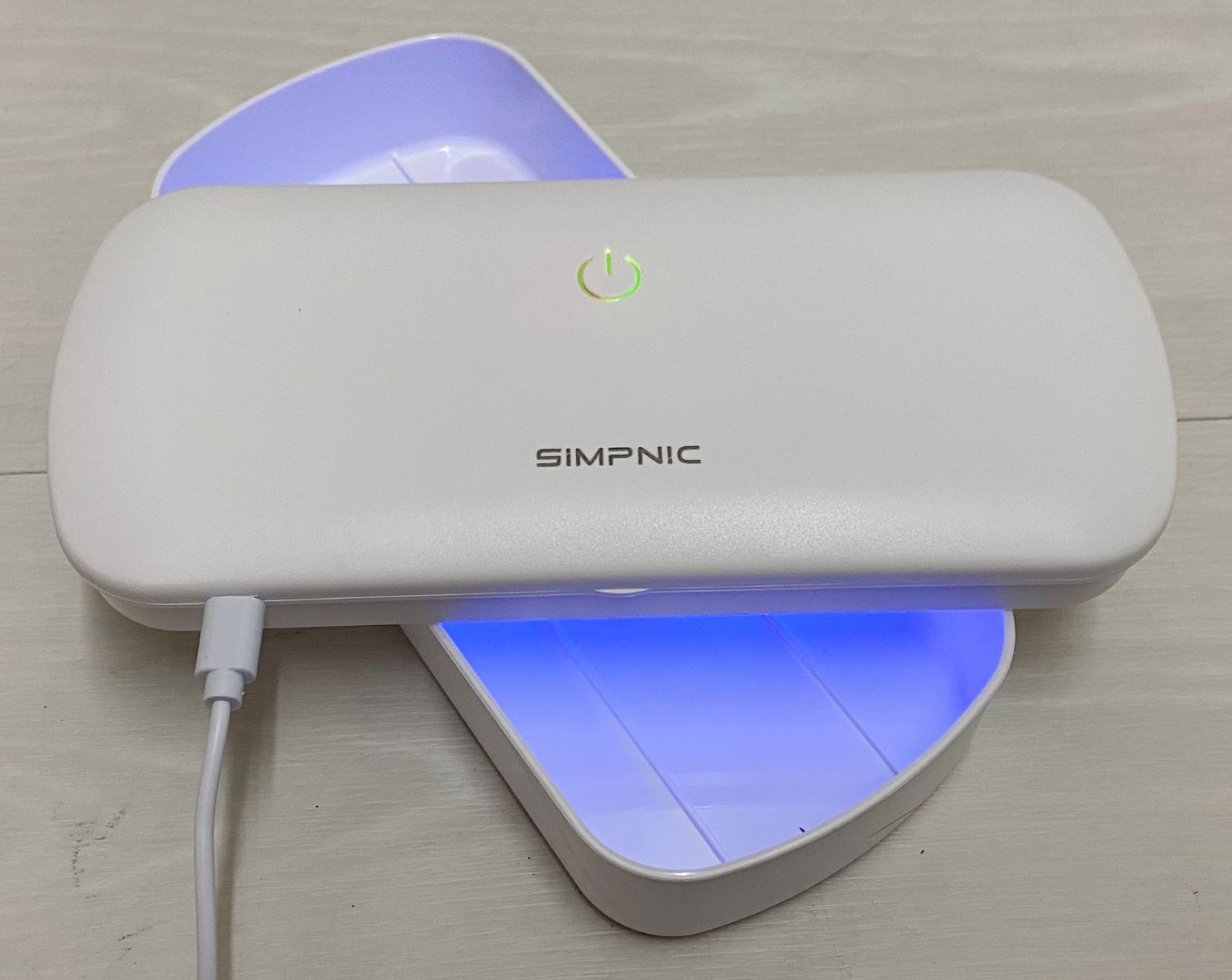 新品 2箱 ☆ SiMP UV-C 除菌 ボックス UVC-100 コストコ LED搭載