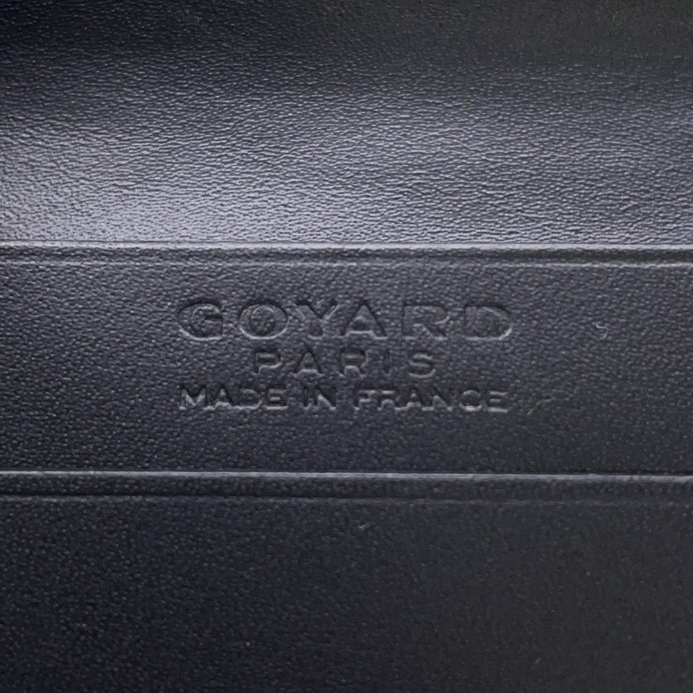 GOYARD ゴヤール 正規品 名刺入れ マルゼルブ 黒 ゴヤール カードケース マルゼルブ PVC GOYARD 名刺入れ 黒