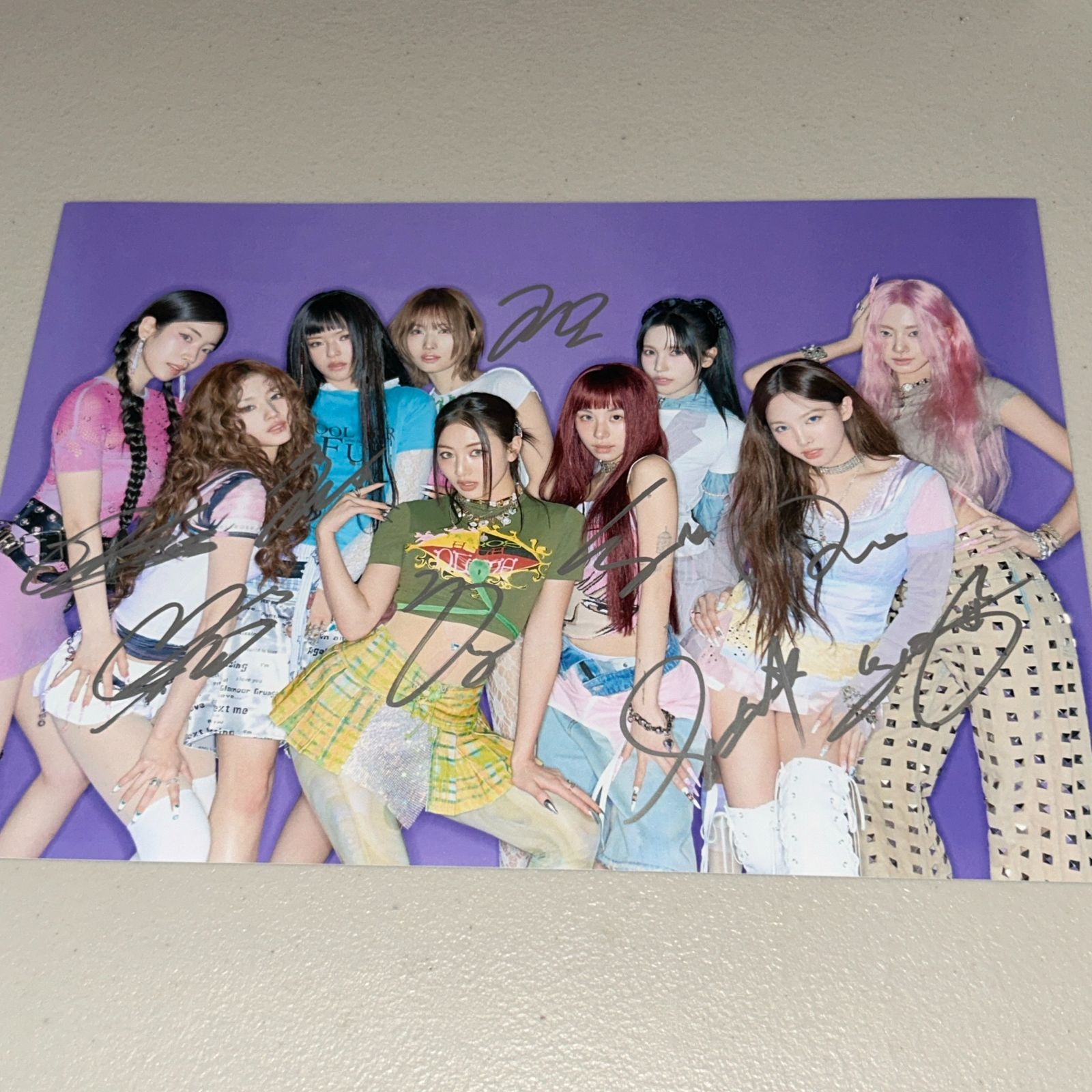 TWICE 直筆サイン ジョンヨン THIS IS FOR⑧ TWICE♡ジョンヨン♡サイン付きカード♡THIS IS FOR♡ - メルカリ