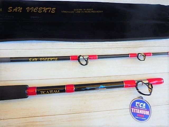 TICA TEAM SAN　VICENTE新品ライトトローリング30kgマグロ TICA TEAM SAN VICENTE新品ライトトローリング30kgマグロ