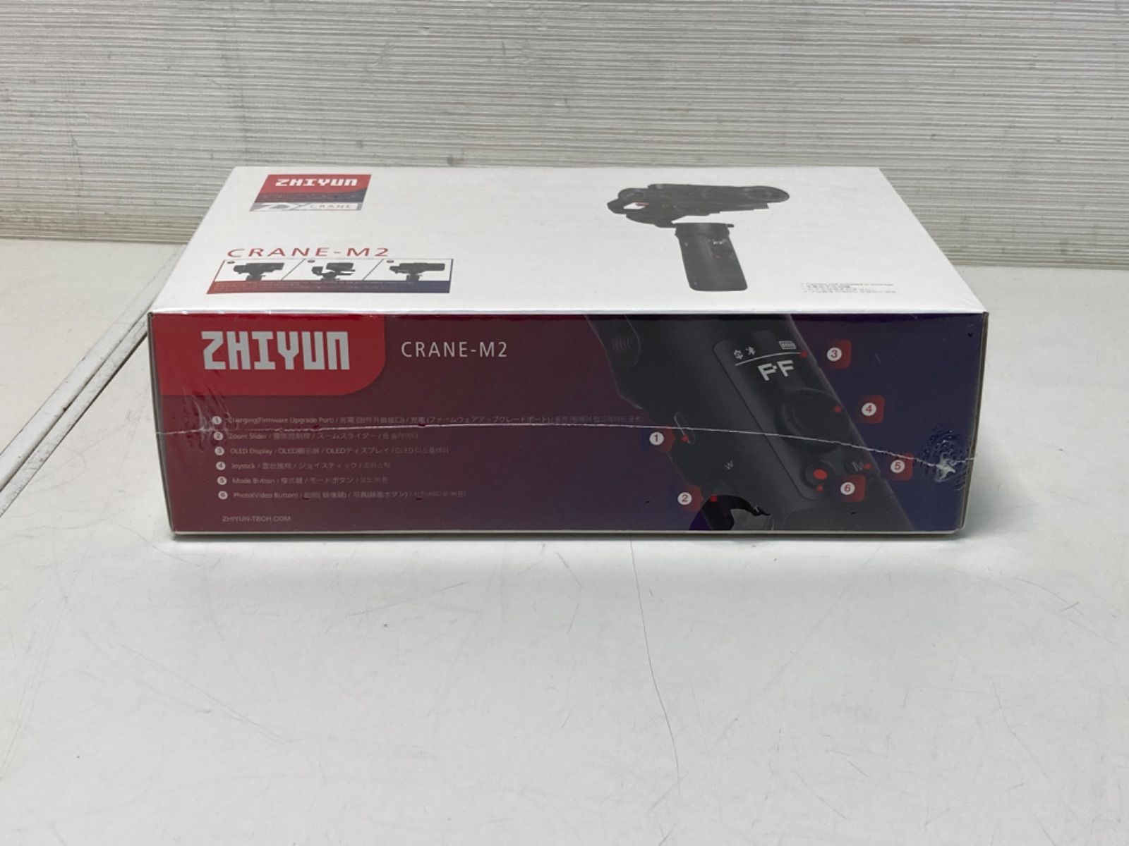 未使用 Zhiyun Crane M2 ジンバル 3軸 スタビライザー（Zhiyun Crane 