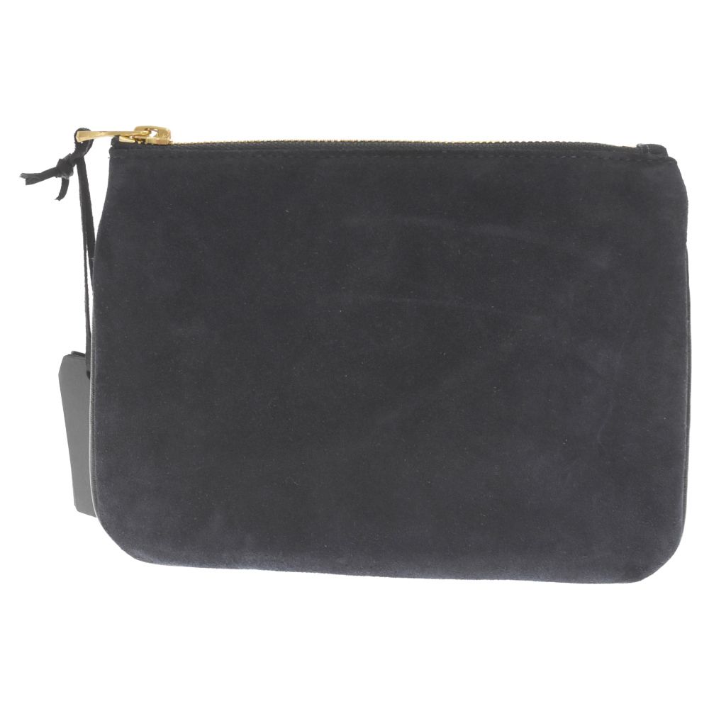 BALMAIN (バルマン) ×H&M スエード×レザーミニクラッチバッグ ポーチ  