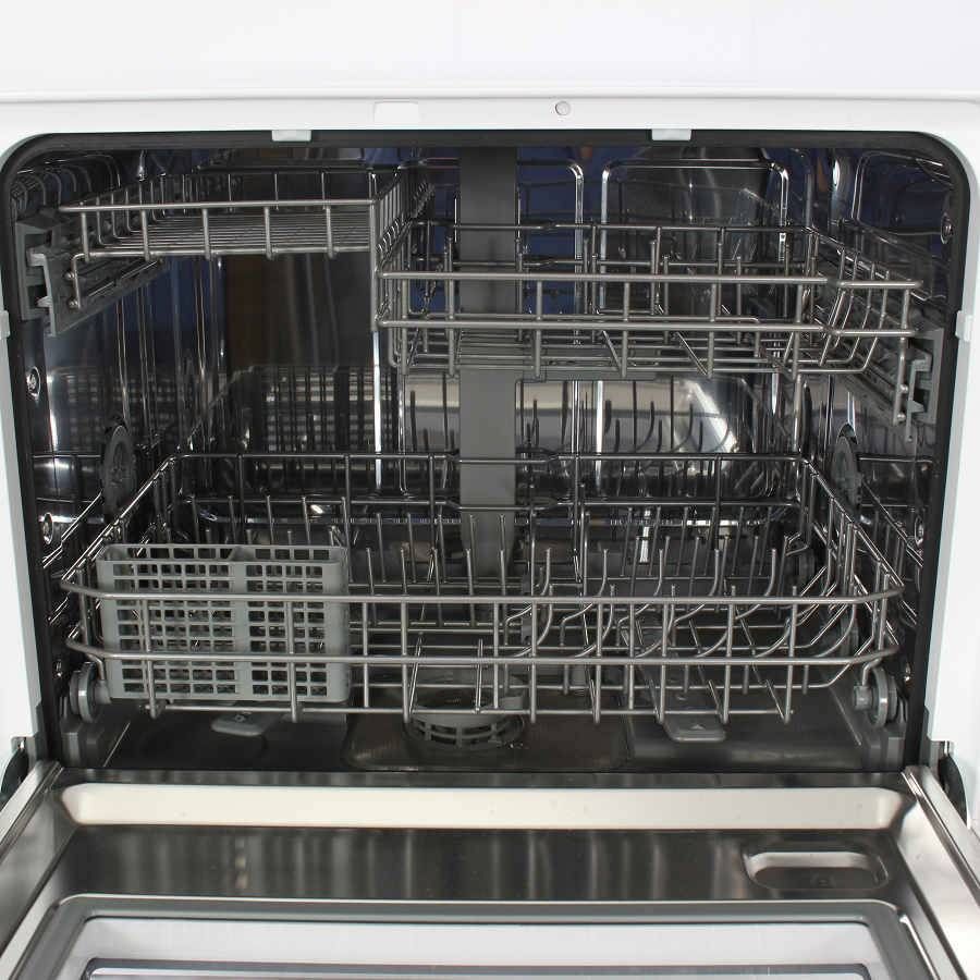 美品】シロカ SS-MH351 ホワイト 食器洗い乾燥機 温風乾燥タイプ