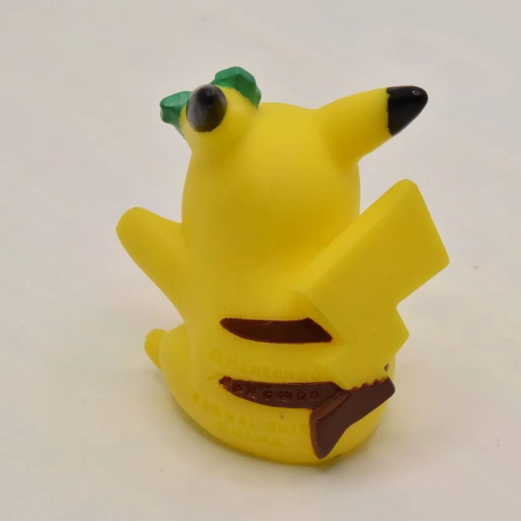 ピカチュウ 花飾り 指人形 ポケモンキッズ ソフビ人形 ポケモン - メルカリ