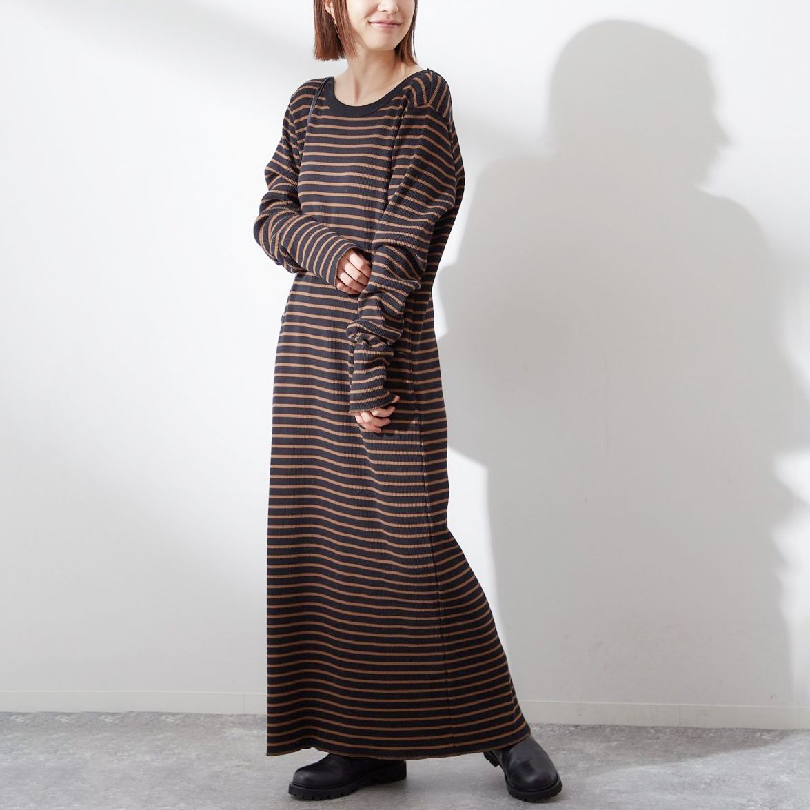 ワンピース Uhr Checkered Tiered Dress yellow&black ワンピース Uhr Checkered Tiered Dress yellow&black ワンピース Uhr