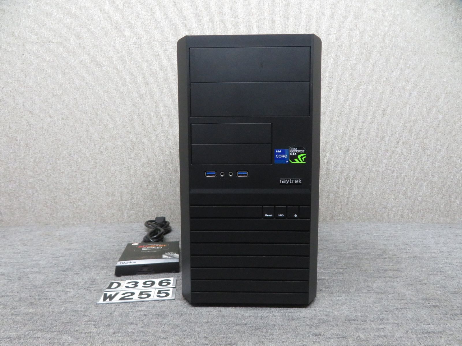 【ゲーミングPC】◆ 自作PC raytrek(ケース) ◆ Core i7-12700[20スレッド] /高速 1TB SSD+ 2TB HDD / メモリ32GB◆NVIDIA GeForce GTX 1650搭載 ◆ Windows 11 Pro /サービス microsoft Office 2021付 ◆ 到着後すぐに使える ACアダプター付き ゲーミングPC】◇ 自作PC raytrek(ケース) / i7-12700[20スレ
